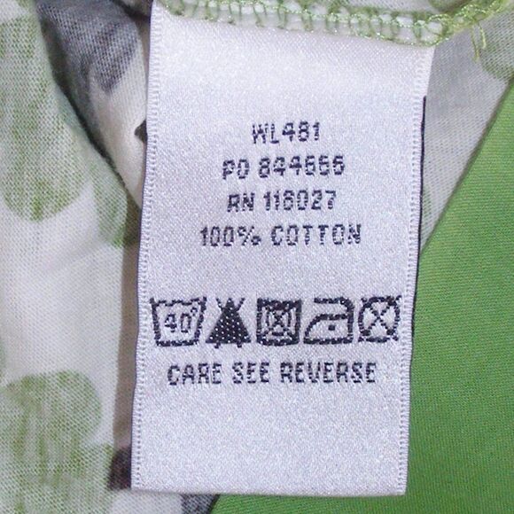 BODEN Tank Top, 10 UK/6 US, Green Floral, V-neck - Picture 8 of 9